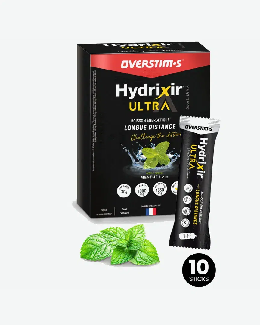Overstims Boisson Hydrixir Ultra 10 Sticks Menthe - Unisex (75) au meilleur prix !