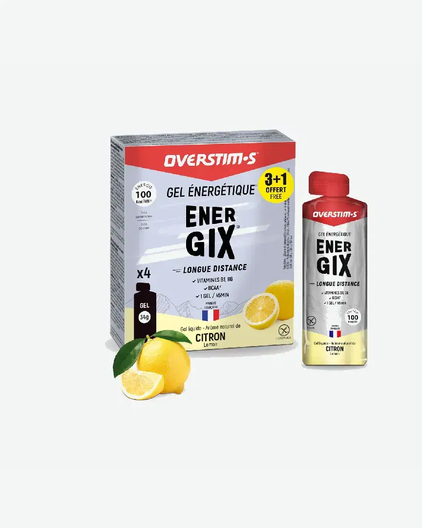 Overstims Étui Gels Endurance Energix Liquide 3+1 - Unisex (50) au meilleur prix !