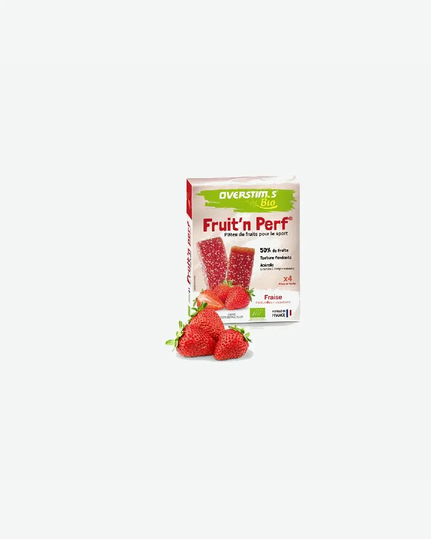 Overstims Étuis 4 Barres Fruit'n Perf Bio