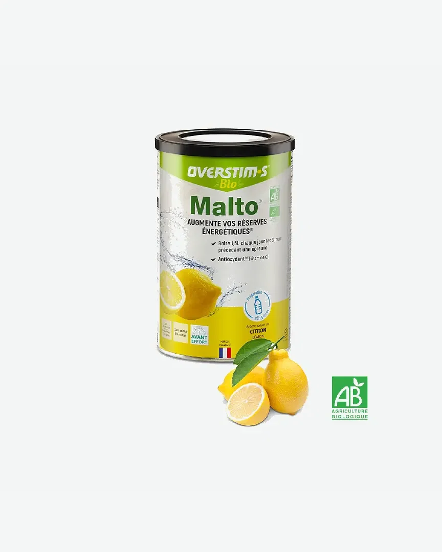 Overstims malto bio 450 g Unisexe