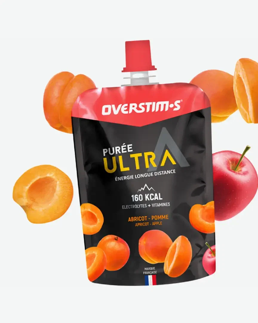 Overstims purée ultra abricot pomme Unisexe