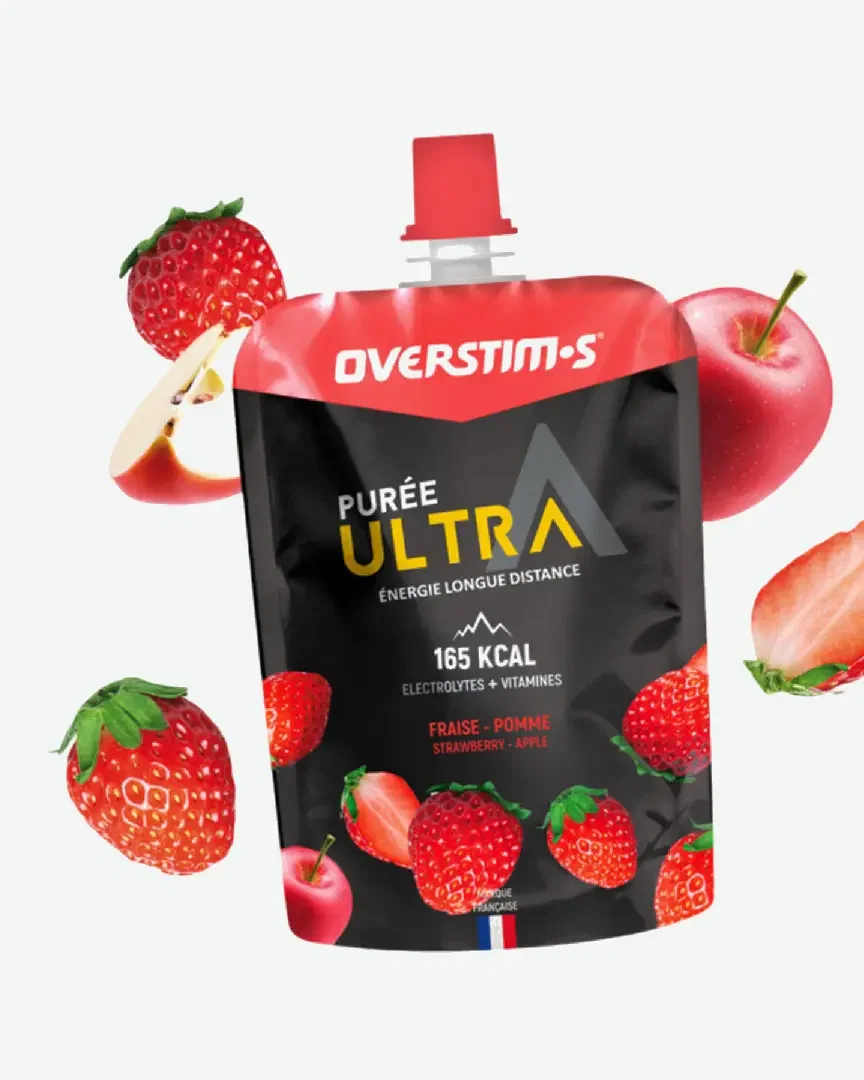 Overstims purée ultra fraise pomme Unisexe