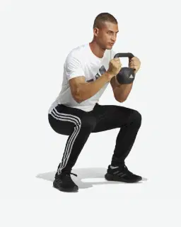 pantalon adidas entraînement 3 bandes train essentials Homme – 4/4
