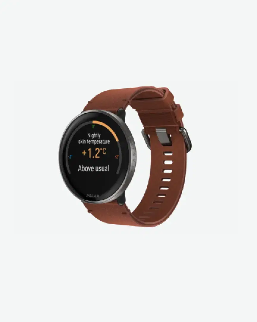 Polar Ignite 3 Titanium Sun Kissed En Cuir - Unisex (51) au meilleur prix !