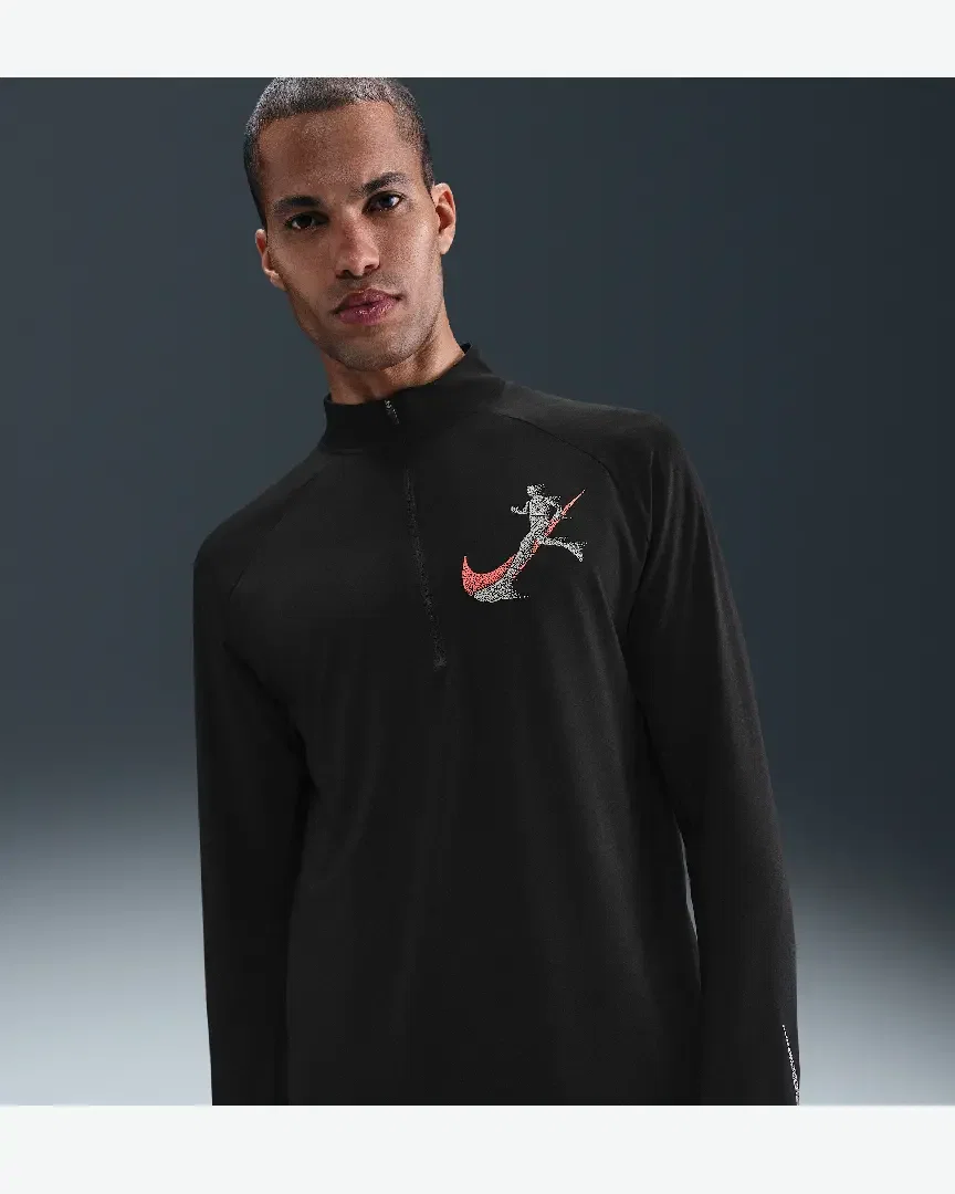 Pull 1/2 zip avec protection UV Dri-FIT Nike Stride Homme