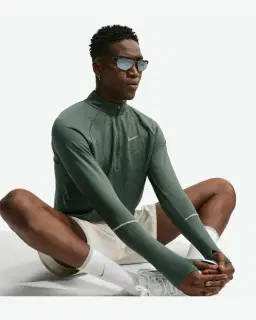 Pull 1/2 zip et protection UV Dri-FIT Nike Miler Homme – 3/4