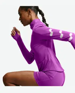 Pull 1/2 zip Dri-FIT Nike Tempo Flash Femme – 3/4