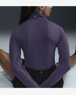 Pull 1/4 zip Dri-FIT Nike Pacer Femme – 2/4