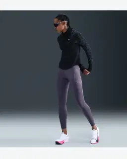 Pull 1/4 zip Dri-FIT Nike Tempo Femme – 4/4