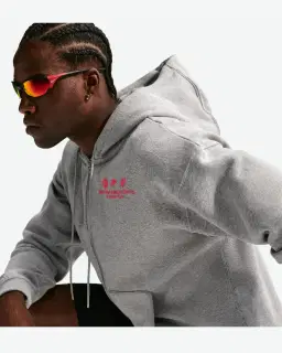 Pull à zip en tissu Fleece Nike Homme – 3/4