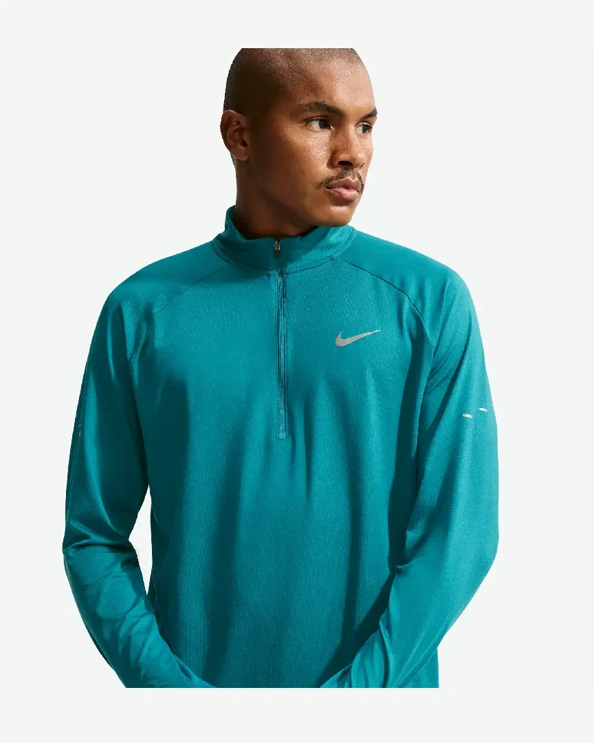Tee-shirt d'hiver à demi-zip Therma-FIT Repel Nike Stride Homme