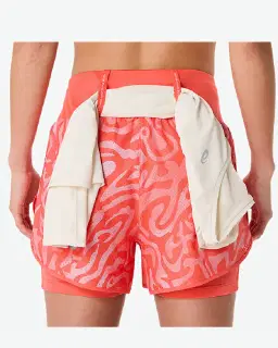 road all over print 2-n-1 3 5in short Femme – 6/8