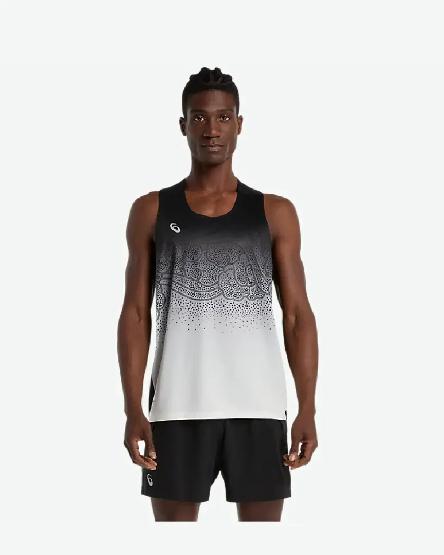 road fade singlet Homme
