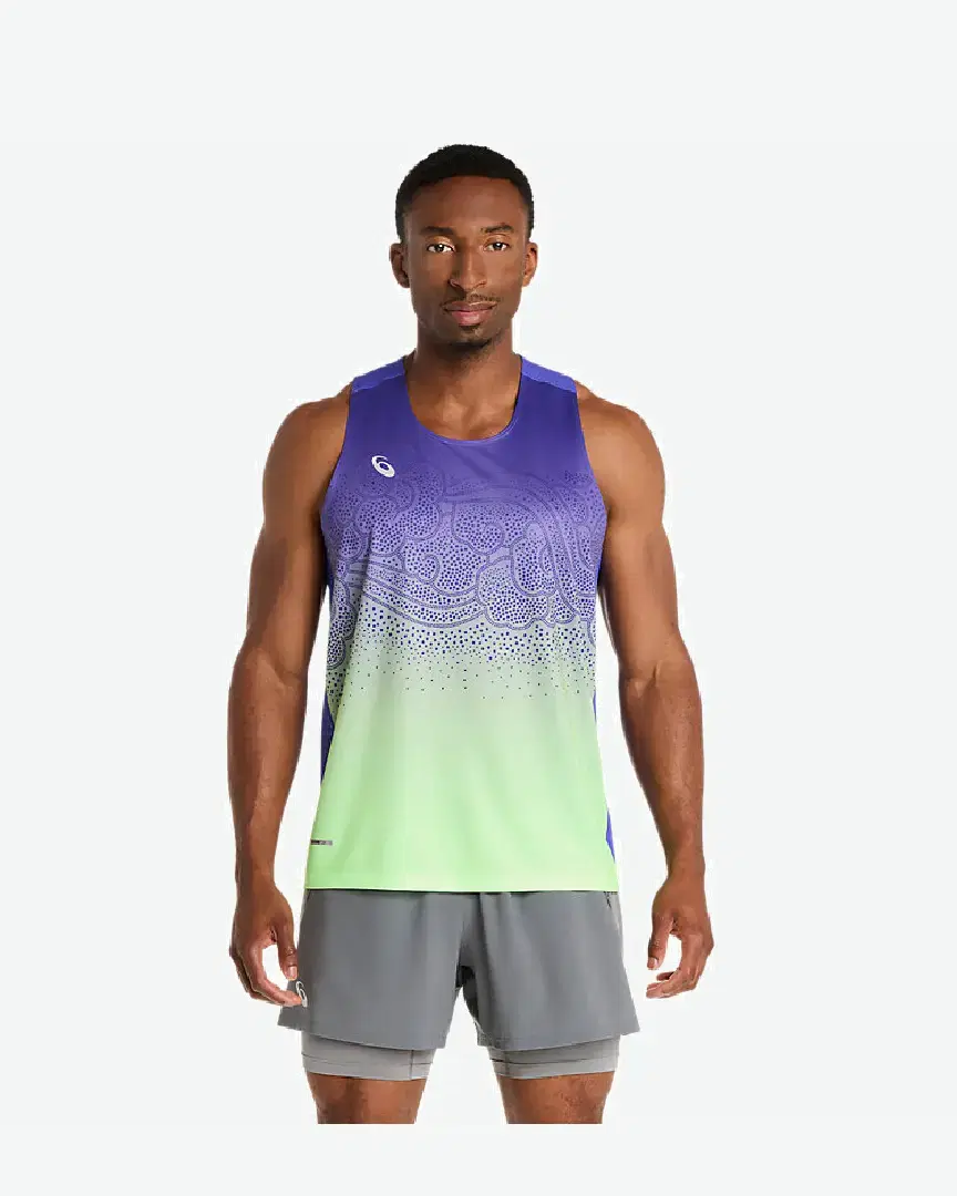 Road Fade Singlet M - Men (19) au meilleur prix !