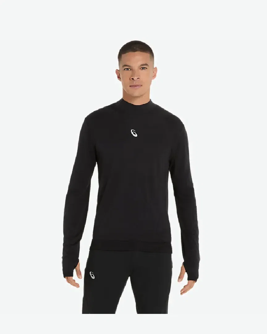 road winter seamless ls top Homme