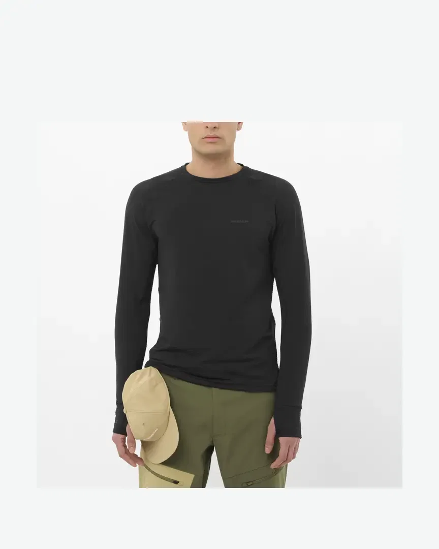 Salomon Essential Lightwarm Crew Homme