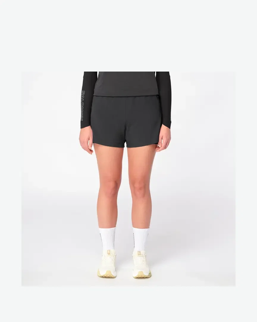 Salomon Shakeout Core 2In1 Shorts 4" Femme