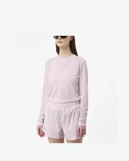 Salomon Shakeout Core LS Tee Femme – 1/4