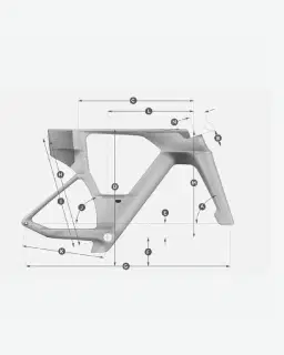 Scott Bikes Vélo De Route Plasma Rc Pro Ultegra Di2 Rd-R8150 2025 Unisexe – 2/3