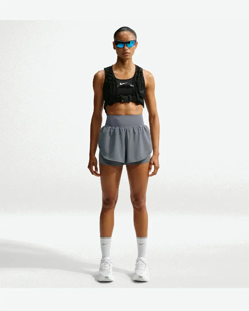 Short 2-en-1 Dri-FIT taille haute Nike Flow Femme