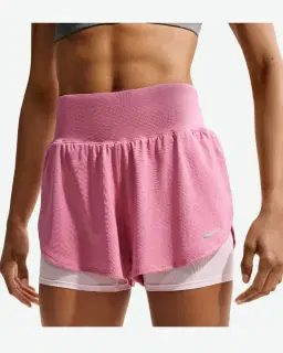 Short 2-en-1 en mesh Dri-FIT Nike Flow Femme – 2/4