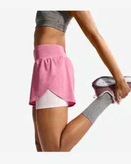 Short 2-en-1 en mesh Dri-FIT Nike Flow Femme – 3/4