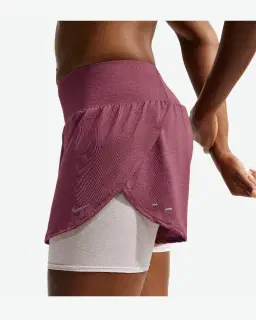 Short 2-en-1 en mesh Dri-FIT Nike Flow Femme – 3/4