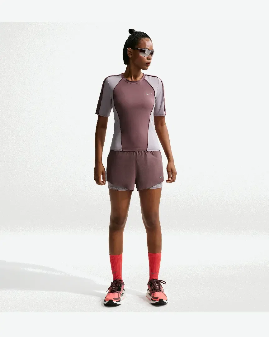 Short 2-en-1 taille mi-haute Dri-FIT Nike Swift Femme