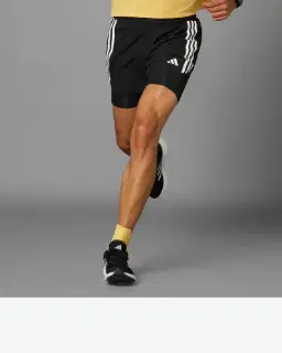 short adidas 2-en-1 own the run 3 bandes Homme – 1/4