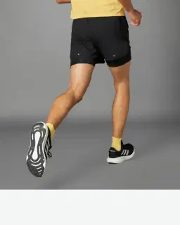 short adidas 2-en-1 own the run 3 bandes Homme – 2/4