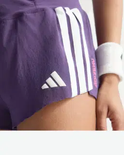 short adidas adizero running gel pocket Femme – 3/4