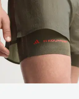 short adidas de running 2 en 1 adi365 h koumori Homme – 3/4