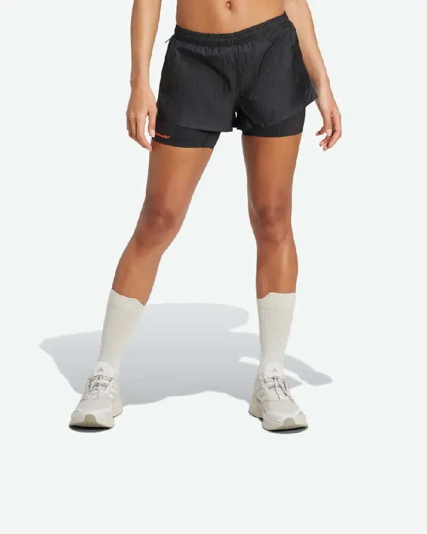 short adidas de running 2 en 1 adi365 h koumori Femme