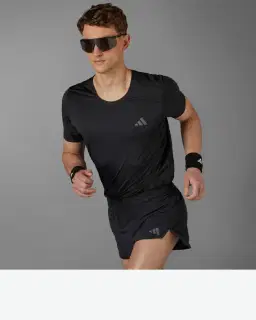 short adidas de running fendu adizero Homme – 1/4