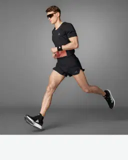 short adidas de running fendu adizero Homme – 3/4