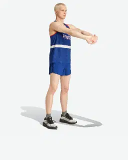 short adidas de running fendu équipe de france Homme – 3/4