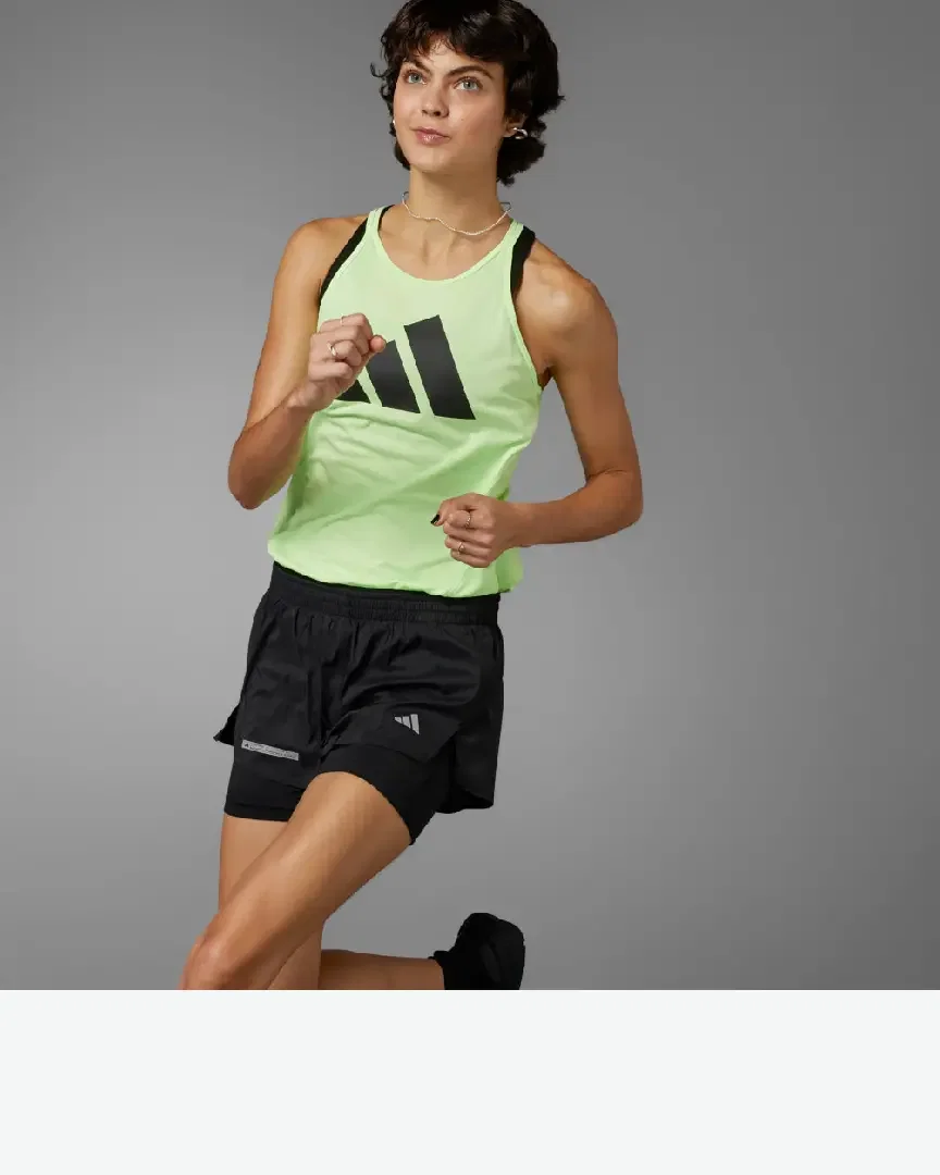 short adidas deux-en-un ultimate Femme