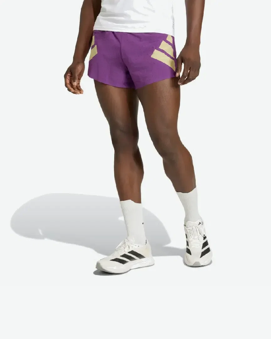 short adidas fendu adizero road to records Homme