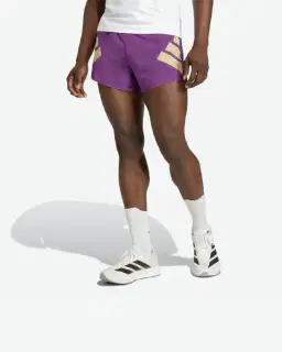 short adidas fendu adizero road to records Homme – 1/4