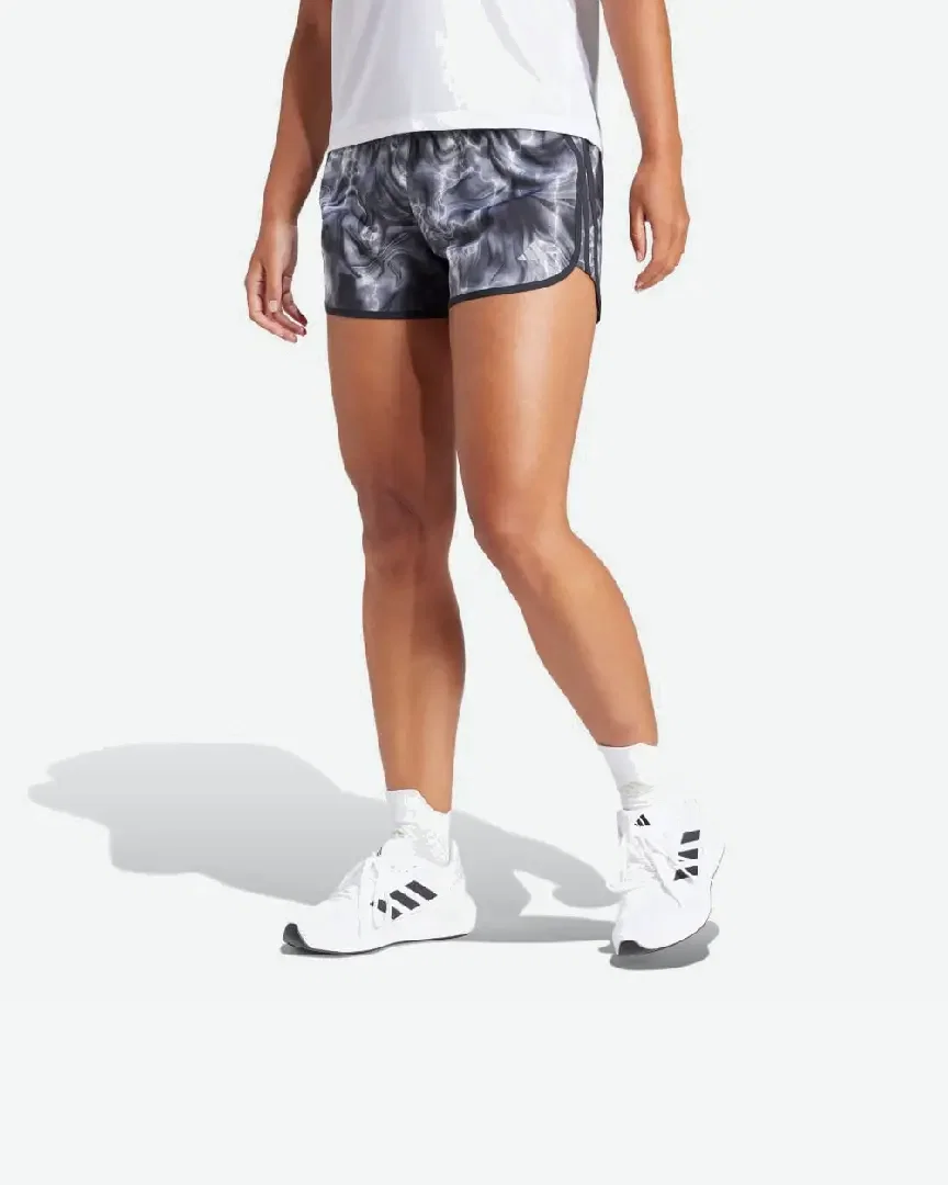 short adidas imprimé intégral marathon 20 Femme