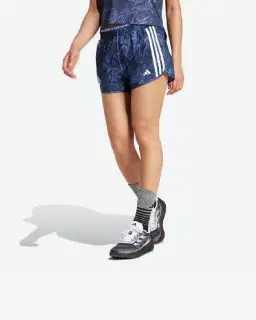 short adidas imprimé intégral own the run excite aeroready Femme – 1/4