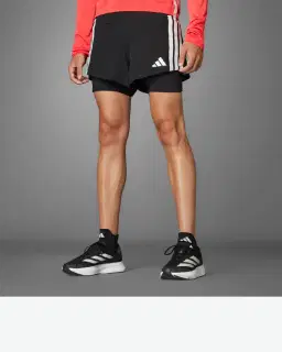 short adidas poche gel 2 en 1 adizero running Homme – 1/4