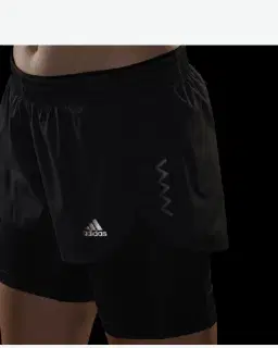 Short adidas Run Fast Two-in-One Femme – 4/4