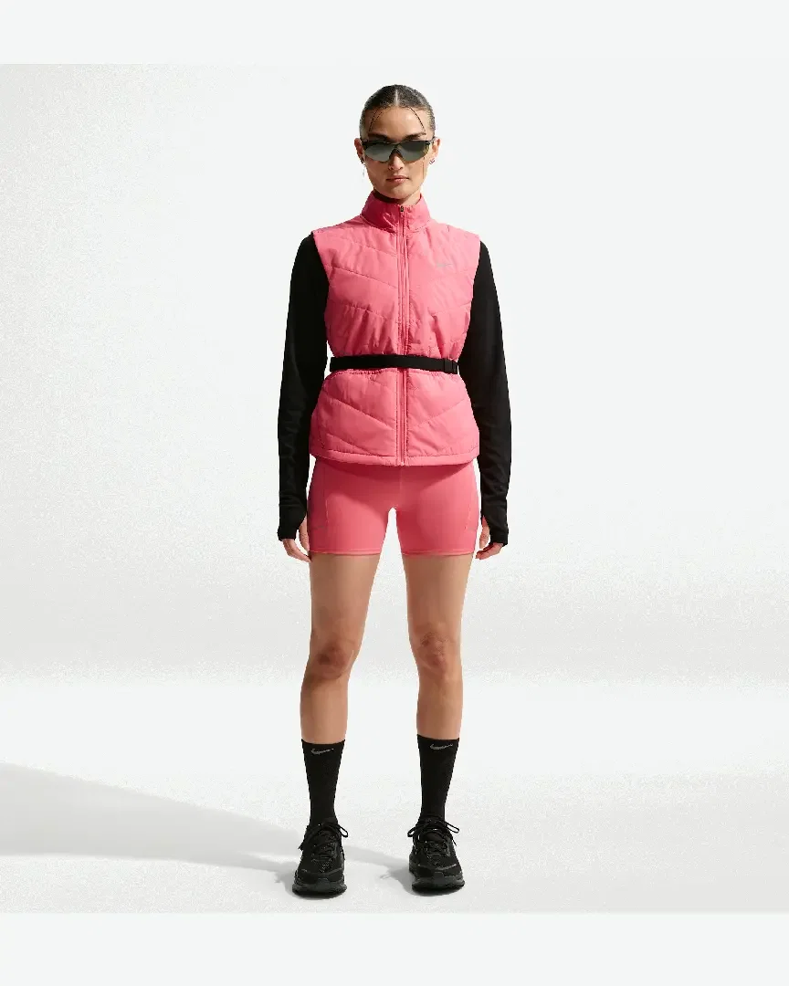 Short ajusté taille haute avec poches 10 cm Nike Swift Femme