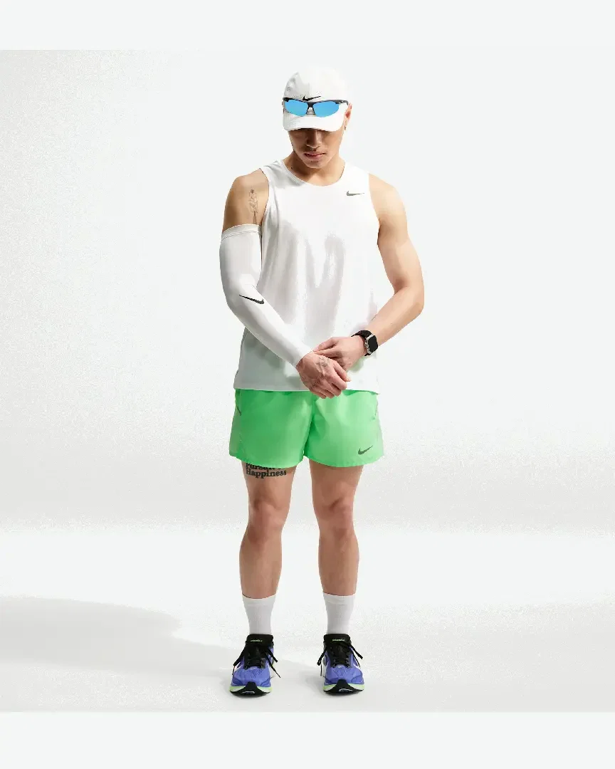 Short avec sous-short intégré 12,7 cm Dri-FIT Nike Miler Homme