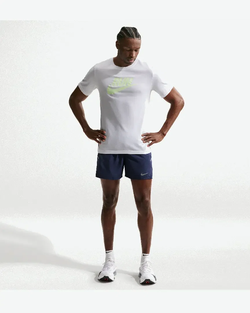 Short avec sous-short intégré 12,7 cm Dri-FIT Nike Miler Homme