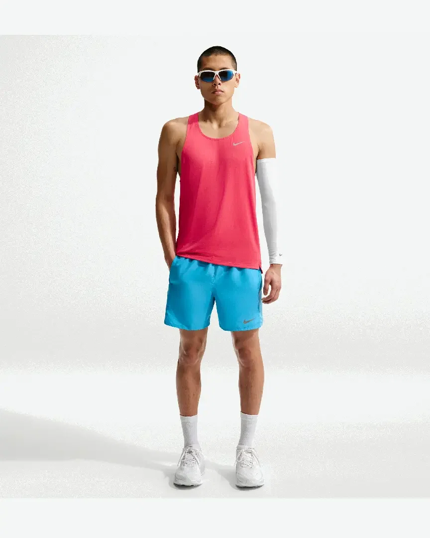 Short avec sous-short intégré 12,7 cm Dri-FIT Nike Miler Homme