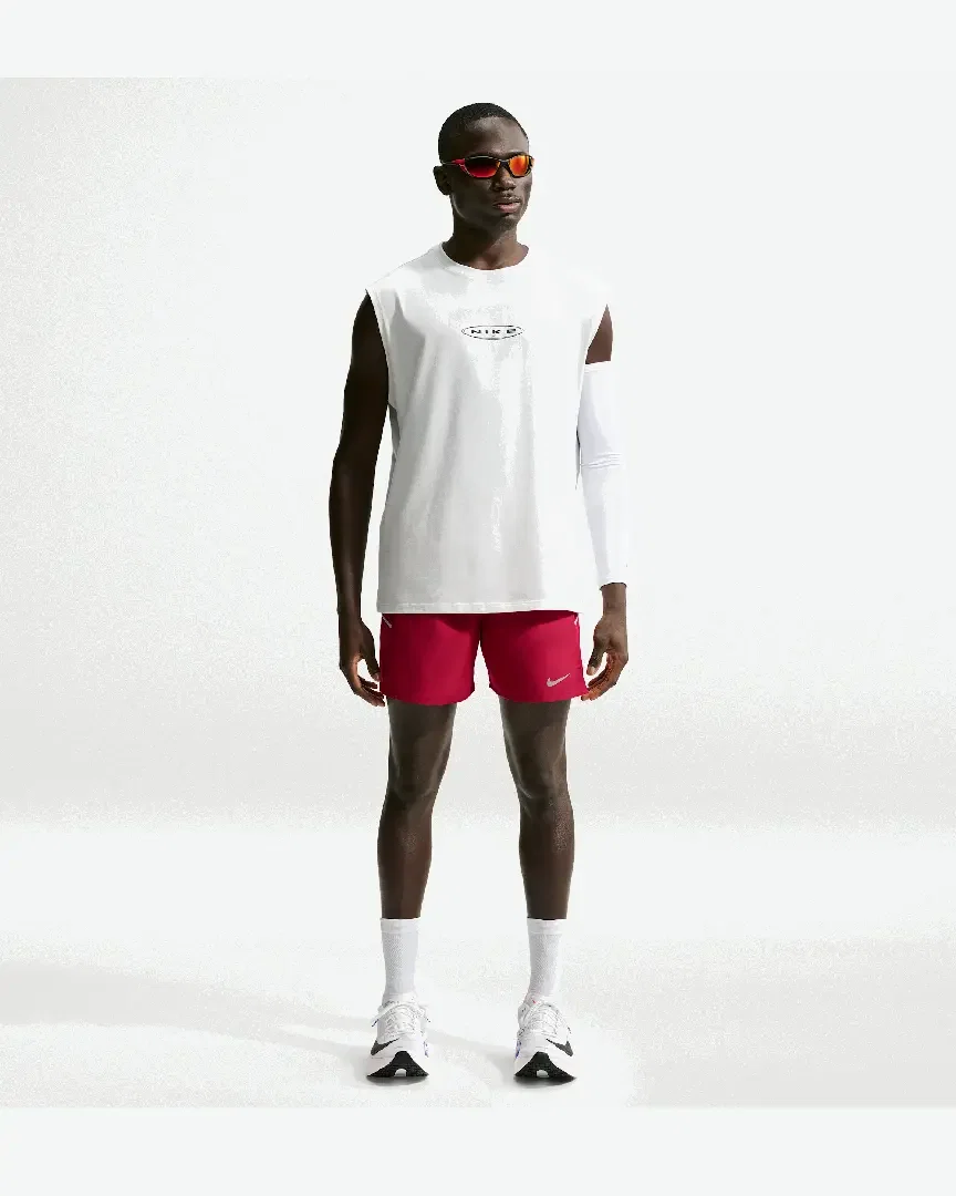 Short avec sous-short intégré 12,7 cm Dri-FIT Nike Miler Homme