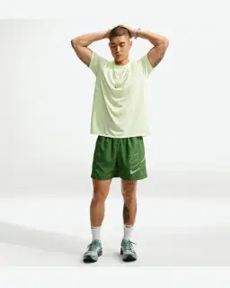 Short avec sous-short intégré 12,7 cm Dri-FIT Nike Miler Homme – 1/4