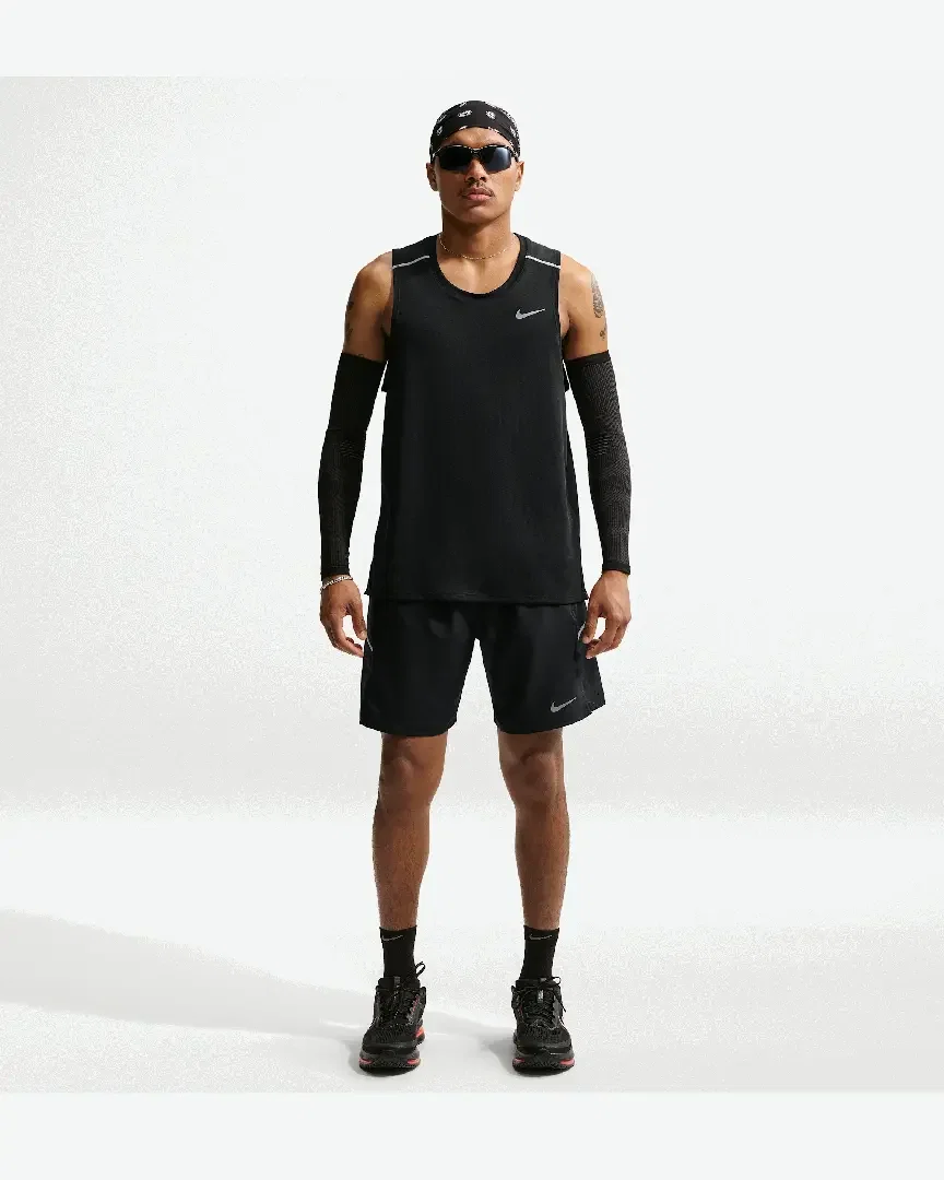 Short avec sous-short intégré 18 cm Dri-FIT Nike Miler Homme